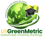 Logo UI Green Metric akreditasi jurusan kepariwisataan poltekpar nhi bandung